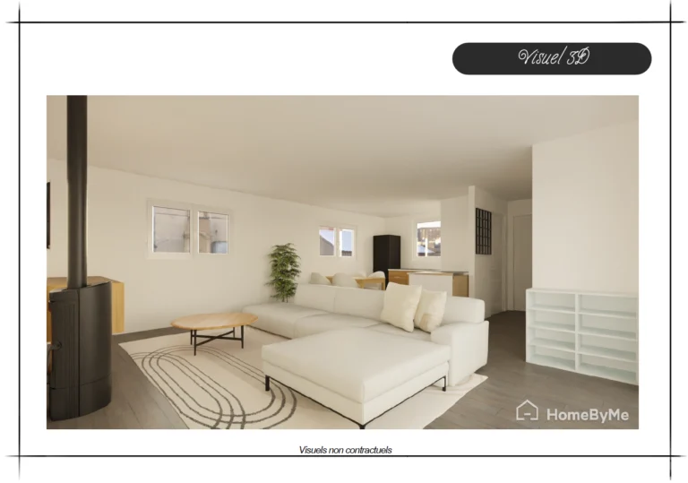 Résultat avant et après home staging – salon